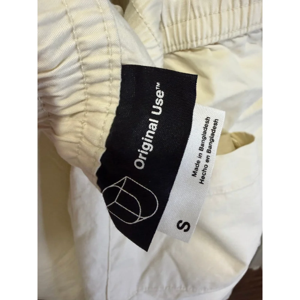 Men’s 8" Utility Cargo Shorts – Cream – Size S – NWT - Picture 4 of 7